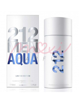 Carolina Herrera 212 Men Aqua, Woda toaletowa 100ml Tester