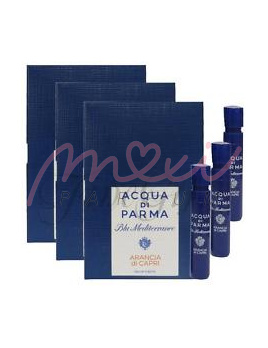 Acqua di Parma Blu Mediterraneo  Ginepro di Sardegna, Próbka perfum