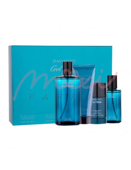 Davidoff Cool Water, toaletní voda 125 ml + Dezodorant w sztyfcie 75 ml + spchový gel 75 ml + toaletní voda 40 ml