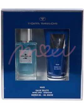 Tom Tailor est. 1962 Man Set, Woda toaletowa 15ml + Żel pod prysznic 75ml