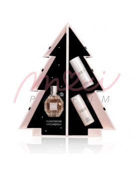 Viktor & Rolf Flowerbomb SET: Woda perfumowana 50ml + Żel pod prysznic 50ml +  Krem do ciała 50ml