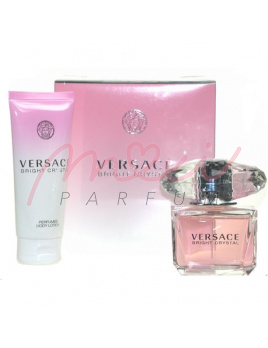 Versace Bright Crystal, Woda toaletowa 90ml + Mleczko do ciała 100ml