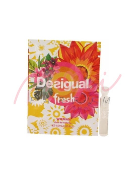 Desigual fresh, vzorka vone