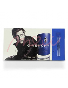 Givenchy Blue Label, Próbka perfum