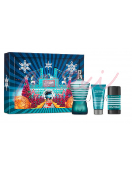 Jean Paul Gaultier Le Male SET: Woda toaletowa 125ml + Balsam po goleniu 50ml + Dezodorant w sztyfcie 75g