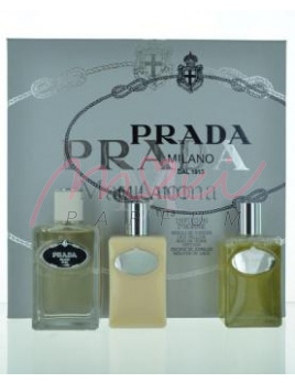 Prada Infusion D´ Homme SET: Woda toaletowa 100ml + Balzám po holení 100ml + Żel pod prysznic 100ml