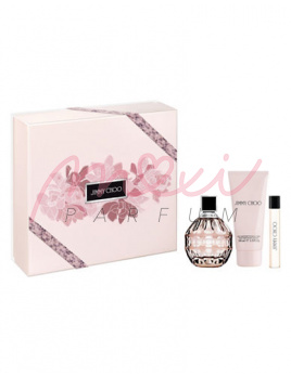 Jimmy Choo Jimmy Choo SET: Woda perfumowana 100ml + Mleczko do ciała 100ml + Woda perfumowana 7.5ml