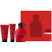 Hugo Boss Hugo Red, Woda toaletowa 75ml + 50ml Balsam po goleniu + 50ml Żel pod prysznic