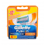 Gillette Fusion Proglide Power, Náhradné ostrie 4ks