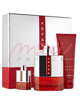 Prada Luna Rossa Sport, Edt 100ml + 100ml sprchovy gel + 9ml edt