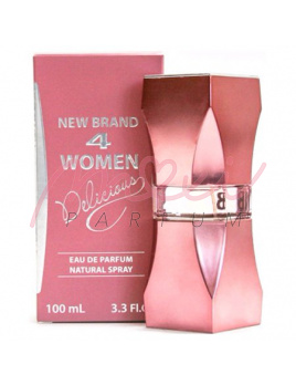 New Brand 4 Women Delicious, Woda perfumowana 100ml (Alternatywa dla perfum Carolina Herrera 212 VIP Rose)