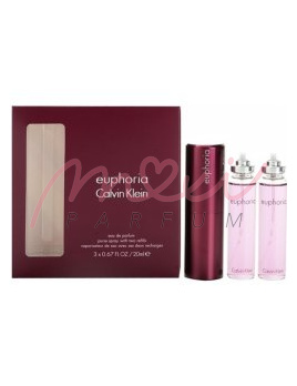 Calvin Klein Euphoria Woman, Woda perfumowana 3x20ml - Twist and spray