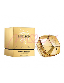 Paco Rabanne Lady Million Absolutely Gold, Parfém 80ml