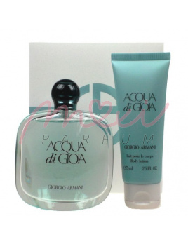 Giorgio Armani Acqua di Gioia, Woda perfumowana 100ml + Mleczko do ciała 75ml