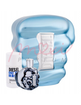 Diesel Only The Brave, Woda toaletowa 75 ml + Dezodorant w sztyfcie 75 ml