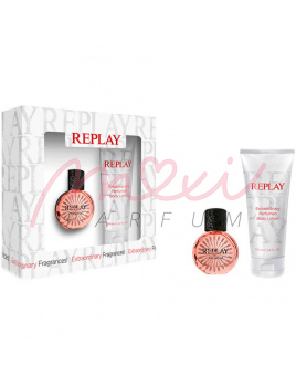 Replay Essential for Her, Edt 20ml + 100ml Do ciała Mleczko