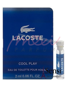 Lacoste Cool Play, Vzorka vone