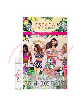 Escada Fiesta Carioca, Próbka perfum