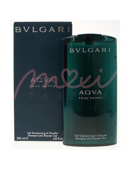 Bvlgari Aqva Pour Homme, Żel pod prysznic - 200ml