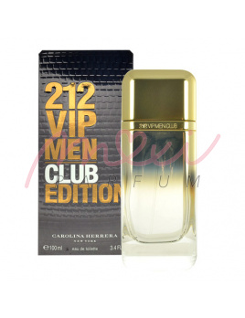 Carolina Herrera 212 VIP Men Club Edition, Woda toaletowa 100ml - Tester