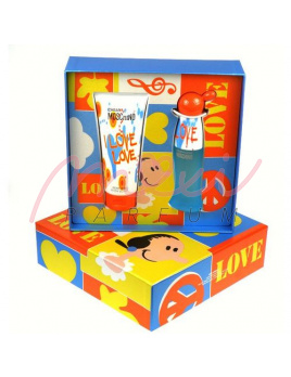 Moschino I Love Love, Edt 30ml + 50ml Mleczko do ciała