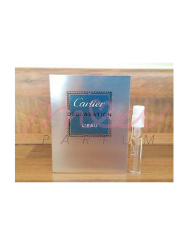 Cartier Declaration L´Eau, Próbka perfum