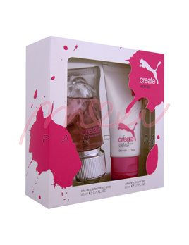 Puma Create, Edt 30ml + 100ml Mleczko do ciała