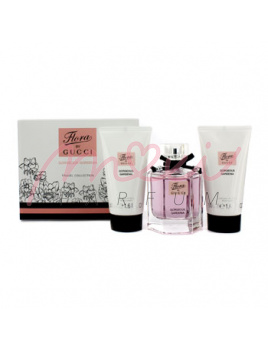 Gucci Flora by Gucci Gorgeous Gardenia, edt 50ml + 2x50ml Mleczko do ciała