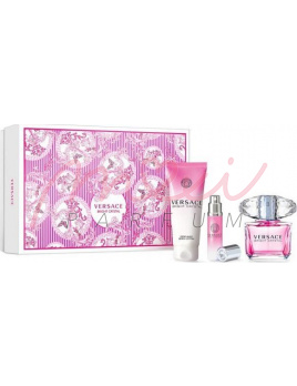 Versace Bright Crystal Absolu,Woda perfumowana 90ml + 100ml Mleczko do ciała + Woda perfumowana 10ml