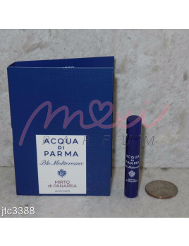 Acqua di Parma Blu Mediterraneo Mirto di Panarea, Próbka perfum