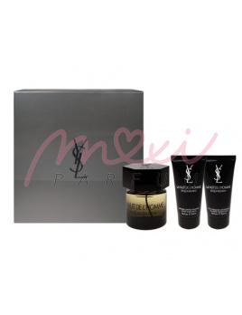 Yves Saint Laurent La Nuit De L Homme, Edt 60ml +50ml Żel pod prysznic + 50ml Żel pod prysznic