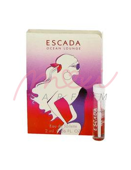 Escada Ocean Lounge, Próbka perfum