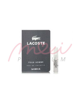 Lacoste Pour Homme, Próbka perfum