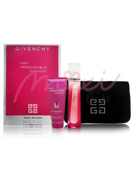 Givenchy Very Irresistible, Edt 75ml + 75ml mgiełka do ciała + Torba