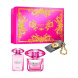 Versace Bright Crystal Absolu, Edp 90ml + 100ml Mleczko do ciała + Brelok do kluczy