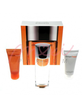 Clinique Happy, Edp 100ml + 40ml šampón + 40ml Do ciała Mleczko