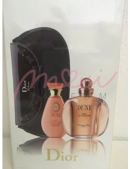 Christian Dior Dune, Edt100ml + 50 Do ciała Mleczko + Torba