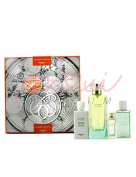 Hermes Eau Des Merveilles, Edt 100ml + 7,5ml EDT + 40ml Mleczko do ciała + 40 ml Żel pod prysznic