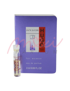 Hugo Boss Pure Purple, Vzorka vone