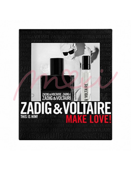 Zadig & Voltaire This is Him! SET: Woda toaletowa 50ml + Woda toaletowa 10ml