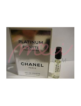 Chanel Egoiste Platinum, Próbka perfum