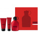 Hugo Boss Hugo Red, Woda toaletowa 75ml + 50ml Balsam po goleniu + 50ml Żel pod prysznic