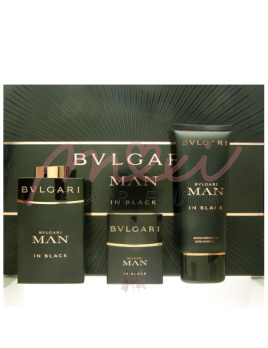 Bvlgari Man in Black, Edp 100ml + Edp 30ml + 100ml balzam po holeni