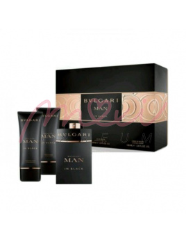 Bvlgari Man In Black, Edp 100ml + 100ml Balsam po goleniu +100ml Żel pod prysznic