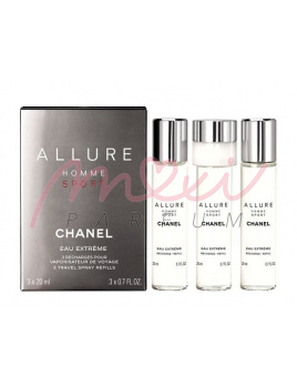 Chanel Allure Homme Sport Eau Extreme, Woda perfumowana 3x20ml - náplně