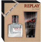 Replay for Him, Edt 30ml + 100ml sprchovy gel