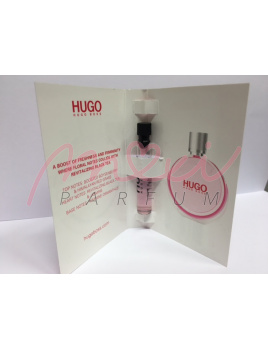 Hugo Boss Hugo Woman Extreme, Vzorka vone