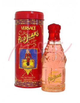 Versace Jeans Red, Woda toaletowa 75ml - Tester