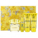 Versace Yellow Diamond, Edt 90ml + 100ml Mleczko do ciała + 100ml Żel pod prysznic + 10ml Edt