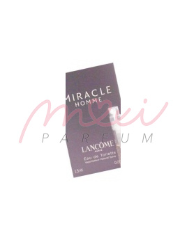Lancome Miracle Homme, Próbka perfum